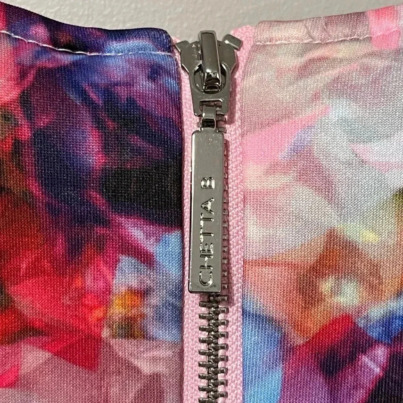 Melanie Lyne Floral Sleeveless Fit & Flare Lined Dress - Picture 8 of 12